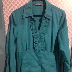Teal XL Blouse